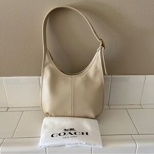 Coach Ergo Chalk Beige Leather Shoulder Bag C2265
